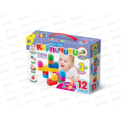 Конструктор &quotМягкие кирпичики мини&quot 12дет., 02671  *7