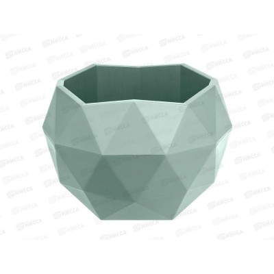 Кашпо "Топаз" 0,45л Нефрит КШ-9123 *27 Кашпо "Топаз" 0,45л Нефрит КШ-9123 *27