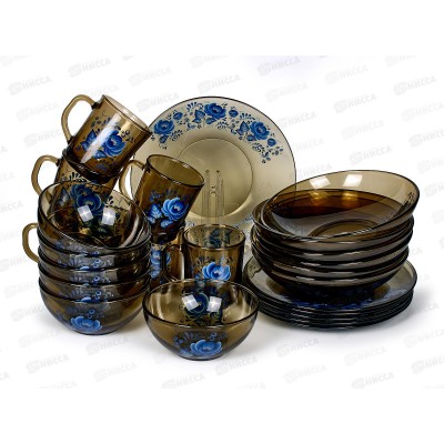 Набор столовый 24пр &quotГжель&quot дымка 62150 *1