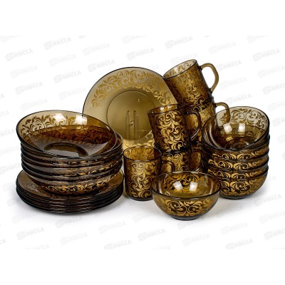 Набор столовый 24пр "Эмилия" дымка 62237 *1 Набор столовый 24пр "Эмилия" дымка 62237 *1