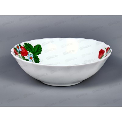 Салатник 1000мл S80-1021 Клубника *3/24