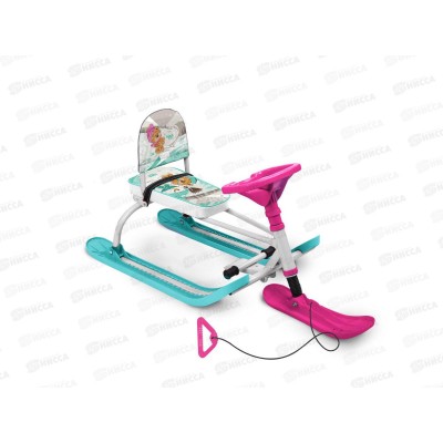 Снегокат "TWINY 1+" БЕЛО-РОЗОВО-ГОЛУБОЙ TW1+/3М Снегокат "TWINY 1+" БЕЛО-РОЗОВО-ГОЛУБОЙ TW1+/3М