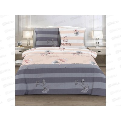 Комплект постельного белья 1.5 спальный 215*150 бязь набивная, плотность125 Настроение Комплект постельного белья 1.5 спальный 215*150 бязь набивная, плотность125 Настроение