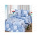 Комплект постельного белья Евро-1 бязь Одуванчики