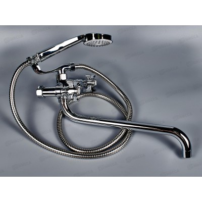 Смеситель для ванны длинный излив переключатель в корпусе, E26024 *10 Смеситель для ванны длинный излив переключатель в корпусе, E26024 *10