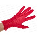 Перчатки Nitri MAX, нитриловые красные L 4гр *50 756TL