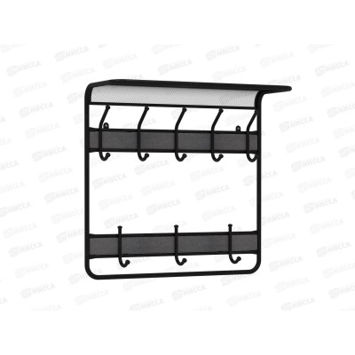 Вешалка д/одежды с полкой "Гранада 22" ВСПГ22