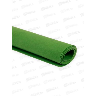 ФоамиранПластичная замша &quotBlumentag" EVA 1мм 60х70см 27 Тёмно-зеленый (179)