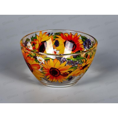 Салатник малый 322/1-Д Подсолнухи