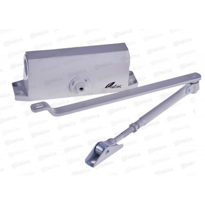 Доводчик дверной  60-80кг белый ЧИБИС  *10