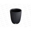 Горшок для цветов Сигма 10,2л Антрацит (с вкладкой) д.25, h30 *1 Горшок для цветов Сигма 10,2л Антрацит (с вкладкой) д.25, h30 *1