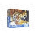 ПАЗЛ 500элементов TOPpuzzle, КБТП500-6797 Два тигра  *10