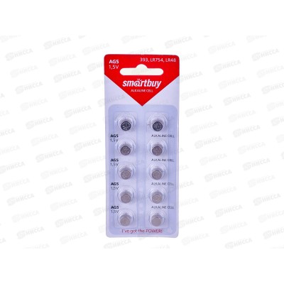 Батарейки SmartBuy AG5-10B *10/100/2000 Батарейки SmartBuy AG5-10B *10/100/2000