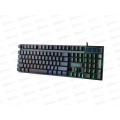 Клавиатура игровая Smartbuy RUSH Nucleus USB мультимедийная, черная, SBK-320G-K *20