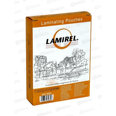 Пленка для ламинирования Lamirel 85*120мм, 125мкм, 100шт, LA-78767