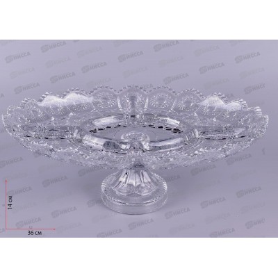 Ваза-менажница MEY-JI на ножке 36*23см, 741115  *4