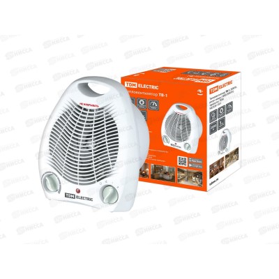 Тепловентилятор ТВ-1, 2000Вт, регулятор мощности (1000/2000Вт), термо, 1301 Тепловентилятор ТВ-1, 2000Вт, регулятор мощности (1000/2000Вт), термо, 1301