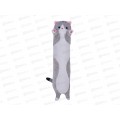 Кот Батон Серый, 130см, 21306-130-С Кот Батон Серый, 130см, 21306-130-С