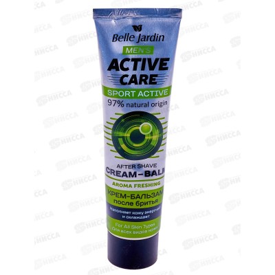 B.J.Active Care Men's Крем бальзам после бритья Sport Active 100 мл *12