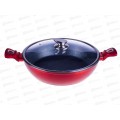 Сковорода с крышкой 32см, ВН-1264 Burgundy Metallic Line Сковорода с крышкой 32см, ВН-1264 Burgundy Metallic Line