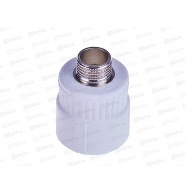 Муфта PP-R комбинированная наружная резьба DN32*1/2&quot пп/ш СТМ Пласт *10