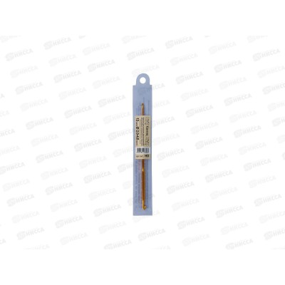 Крючок для вязания &quotGamma&quot HD двухсторонний алюминевый d 2.0-4.0мм 13см в чехле