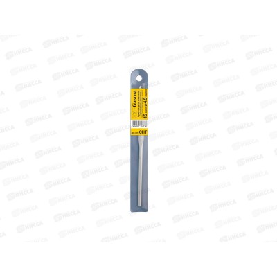 Крючок для вязания &quotGamma&quot СНТ алюминий d 4.5мм 15см в чехле с покрытием *10