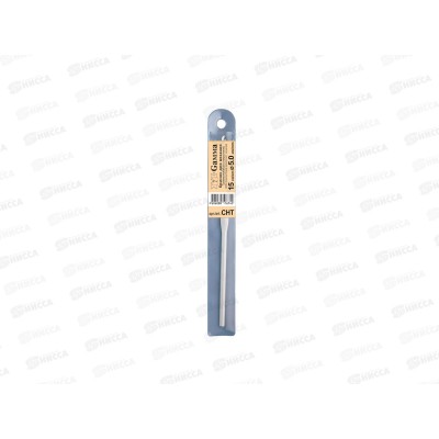 Крючок для вязания "Gamma" СНТ алюминий d 5.0мм 15см в чехле с покрытием *10 Крючок для вязания "Gamma" СНТ алюминий d 5.0мм 15см в чехле с покрытием *10