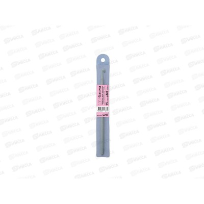 Крючок для вязания "Gamma" СНТ алюминий d 6.0мм 15см в чехле с покрытием *10 Крючок для вязания "Gamma" СНТ алюминий d 6.0мм 15см в чехле с покрытием *10