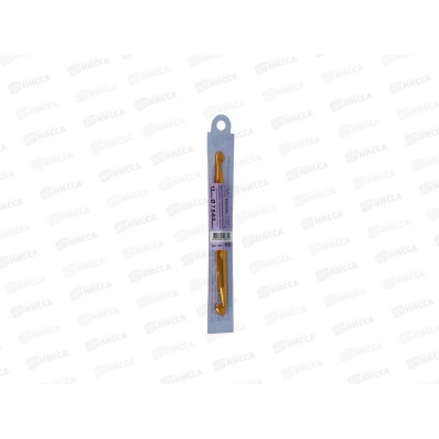 Крючок для вязания "Gamma" HD двухсторонний алюминевый d 7.0-8.0мм 13см в чехле Крючок для вязания "Gamma" HD двухсторонний алюминевый d 7.0-8.0мм 13см в чехле