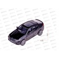 Машина &quotТЕХНОПАРК&quot металлическая  BMW X6 12см черный, Х6-12-BK, 342357