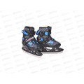 Коньки раздвижные р.29-32 black/blue RUSH ACTION, 307722 Коньки раздвижные р.29-32 black/blue RUSH ACTION, 307722