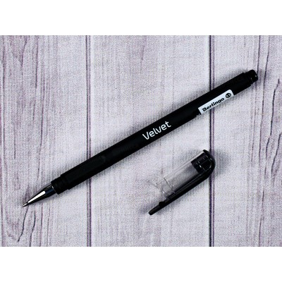 Ручка гелевая Berlingo velvet черная, CGp_50125*12 Ручка гелевая Berlingo velvet черная, CGp_50125*12