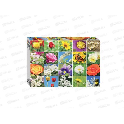 ПАЗЛЫ 2000 элементов 84052 Цветы. Коллаж *6