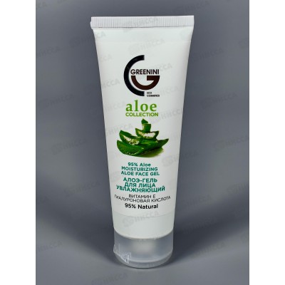 Greenini A.C. Алоэ-гель для лица увлажняющий 75мл *15
