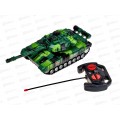 Танк на р/у 2124582 М1:18 свет, звук, 21*11,5*9см в коробке