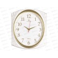 Часы настенные "21 Век" 2832-002 Прямоугольные. Корпус белый с золотым. Рубин Часы настенные "21 Век" 2832-002 Прямоугольные. Корпус белый с золотым. Рубин
