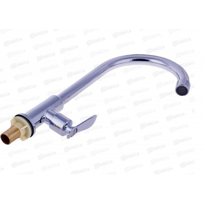 Смеситель для кухни РОТАТО Р4180 высокий излив нерж.