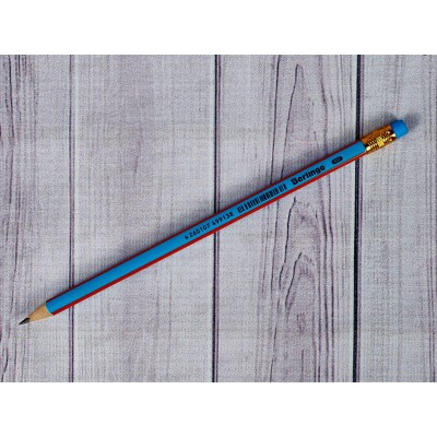 Карандаш чернографитный с ластиком Berlingo Fuze HB заточ, ВР00865*72 Карандаш чернографитный с ластиком Berlingo Fuze HB заточ, ВР00865*72