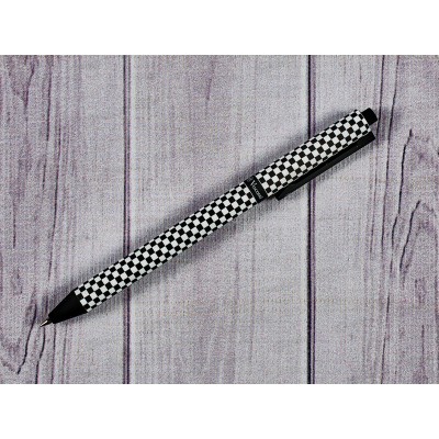 Ручка шариковая  ArtClick Шашечки ,синяя,20-0281/04*24