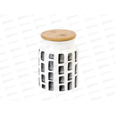 Банка для сыпучих продуктов Bianco&Nero v-900 11*11*14,5 2631100 *16 Банка для сыпучих продуктов Bianco&Nero v-900 11*11*14,5 2631100 *16