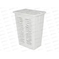 Корзина 30л для белья "Rambai" 377*261*492мм светло-серый 221306821/03 Корзина 30л для белья "Rambai" 377*261*492мм светло-серый 221306821/03