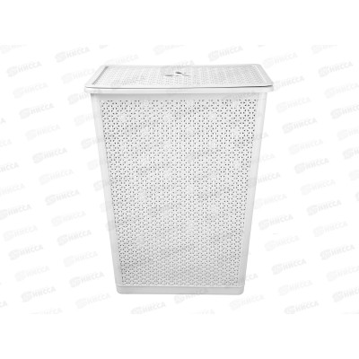 Корзина 35л для белья &quotWenge&quot 399*272*460мм светло-серый 221306921/03