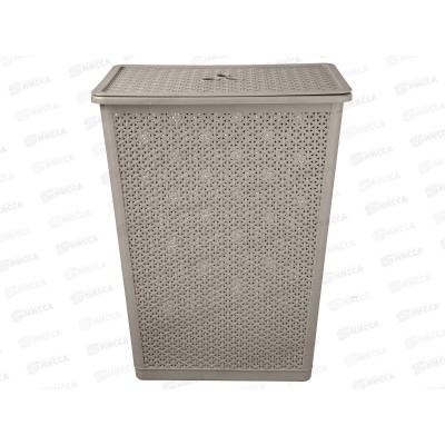 Корзина 48л для белья "Wenge" 427*295*562мм серый 221307035/04 Корзина 48л для белья "Wenge" 427*295*562мм серый 221307035/04