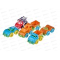 Набор машинок &quotВжух в городе&quot 10см КНОПА, 86262 *4
