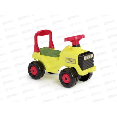 Машинка "Трактор" желтый/бежевый М4943 *2