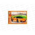 ПАЗЛЫ 12 элементов Крутые автомобили, П12-1555 *32