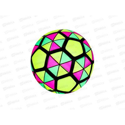 Мяч &quotТреугольники&quot 22см микс TY41  *10