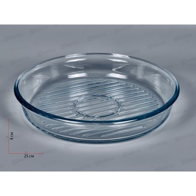 Посуда для СВЧ Форма круглая 59534 *6  (для запекания)