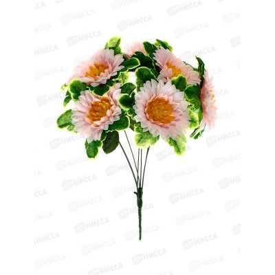 Букет цветов 6голов 43см D-133 *2/20